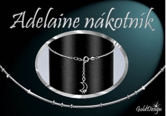 Adelaine - nákotník rhodium